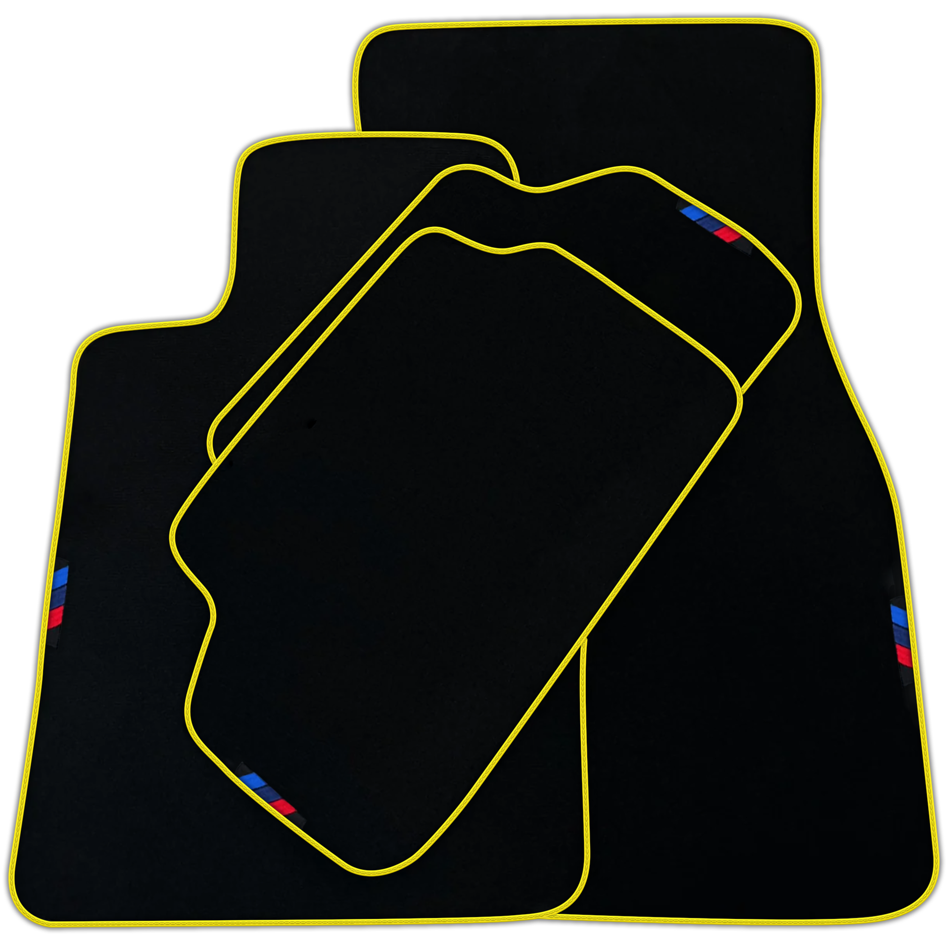 Black Mats For BMW U06 (2022-2026) | Red Trim | Various Trim Colors