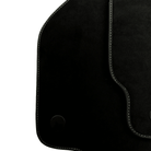 Alcantara Black Floor Mats For Ferrari 488 Pista Spider (2019-2021) - AutoWin