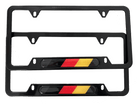 Autowin Number Plate Holder USA Standard Size Germany Flag - AutoWin