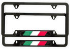 Autowin Number Plate Holder USA Standard Size Italy Flag - AutoWin