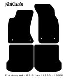 Beige Floor Mats for Audi A4 - B5 Sedan (1995 - 1999) | ER56 Design - AutoWin
