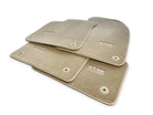 Beige Floor Mats for Audi A6 - C6 Allroad Quattro Facelift (2008-2011) | ER56 Design - AutoWin
