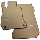 Beige Floor Mats For Mercedes-Benz C-Class W204 (2007-2014) - AutoWin