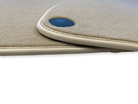 Beige Floor Mats For Mercedes-Benz SL R231 2012–2022 - AutoWin