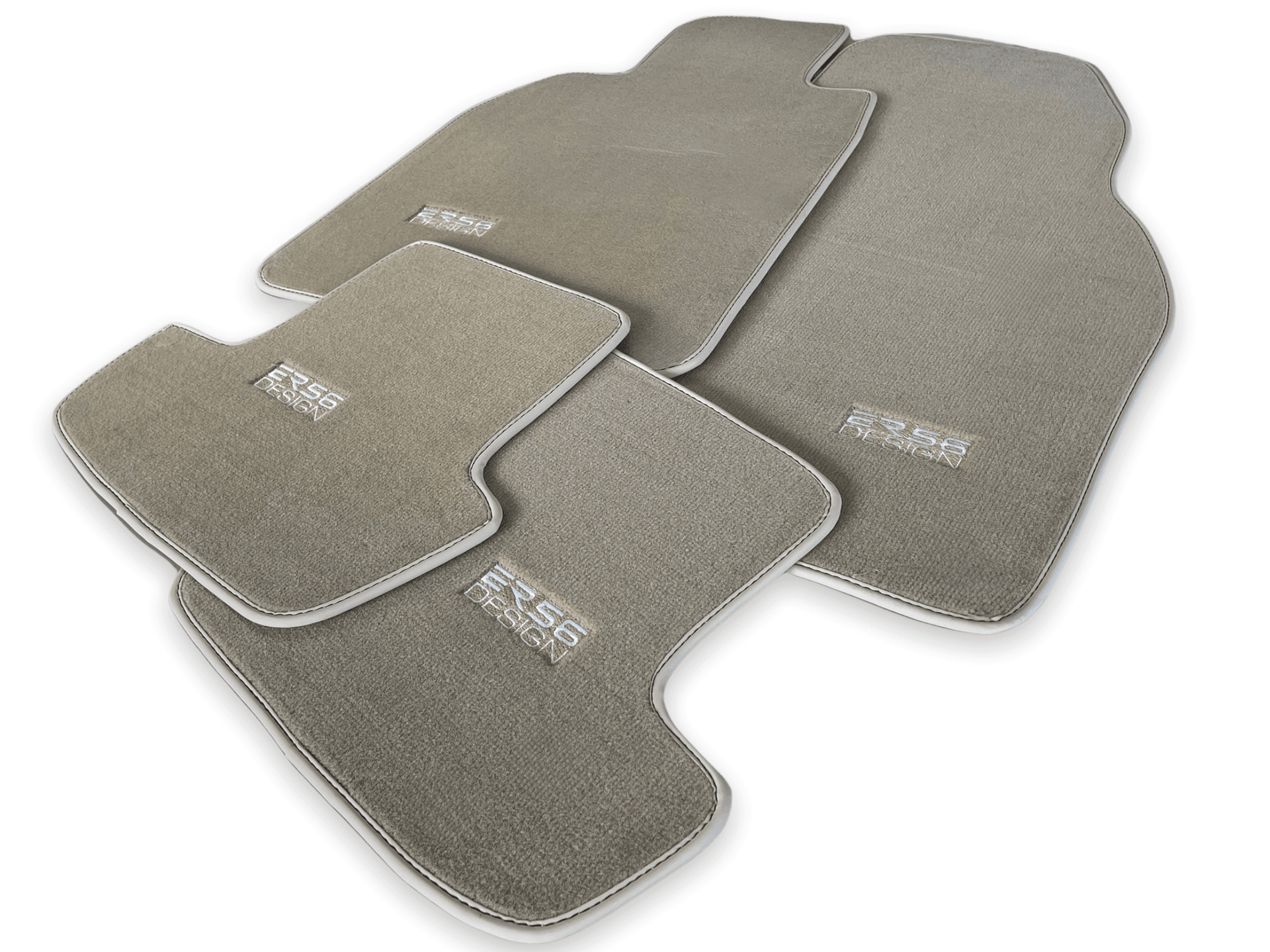Beige Floor Mats for Porsche 911 - 996 (1998-2004) - AutoWin