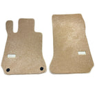 Beige Luxury Floor Mats for Mercedes Benz C-Class S206 Wagon (2021-2023) Hybrid | ER56 Design - AutoWin