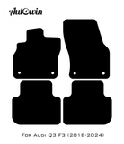 BeigeFloor Mats for Audi Q3 F3 (2018-2024) | ER56 Design - AutoWin