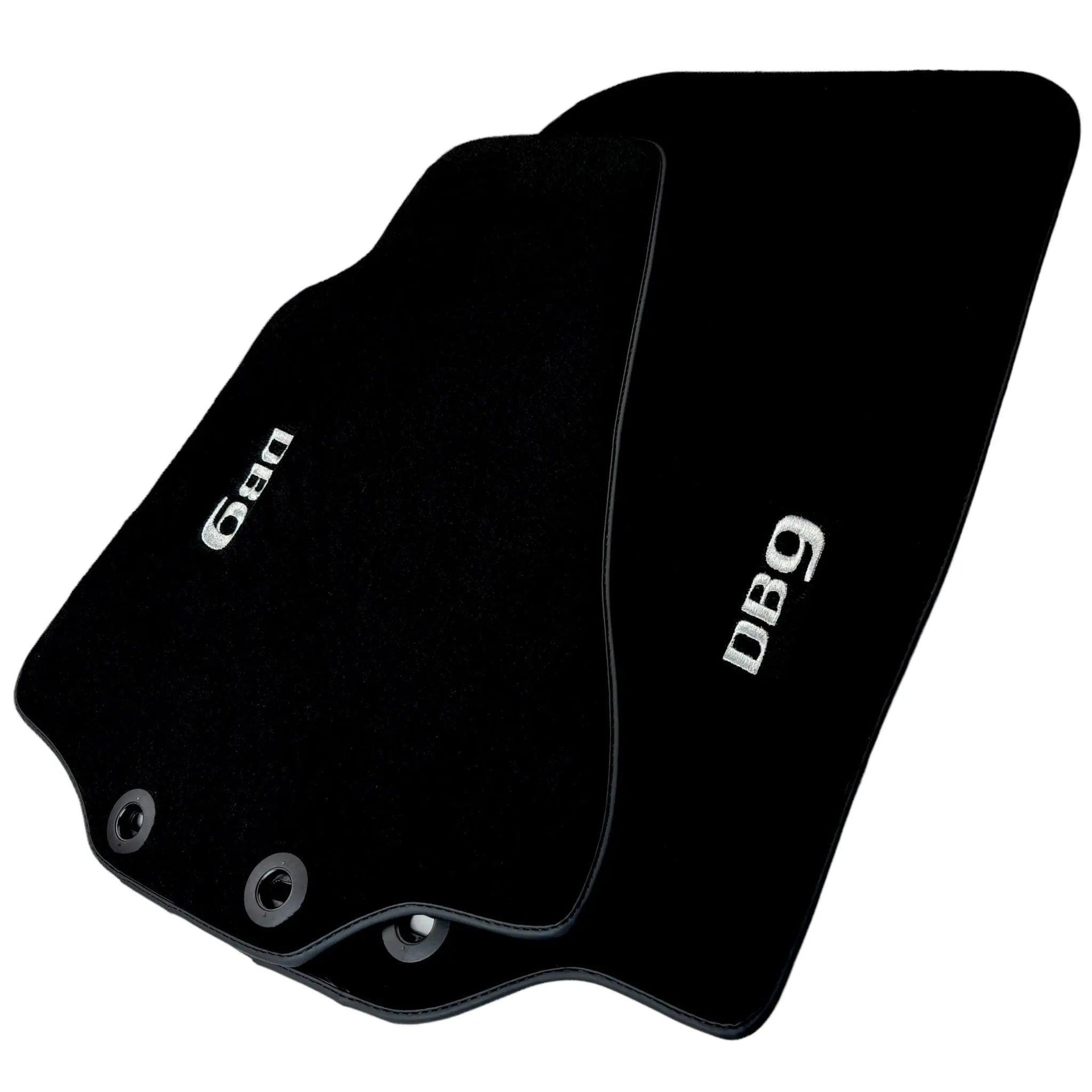 Black Floor Mats for Aston Martin DB9 (2004-2016) - AutoWin