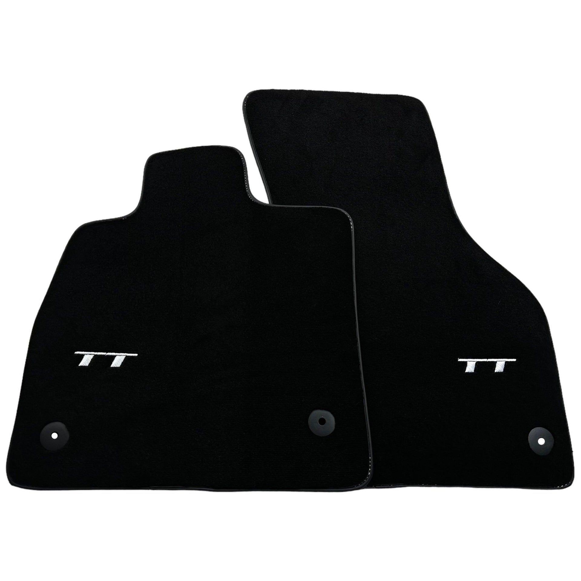 Black Floor Mats for Audi TT MK3 Coupe (2019-2023) - AutoWin