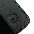 Black Floor Mats For Bentley Continental GTC (2018-2023) Speed with Leather - AutoWin