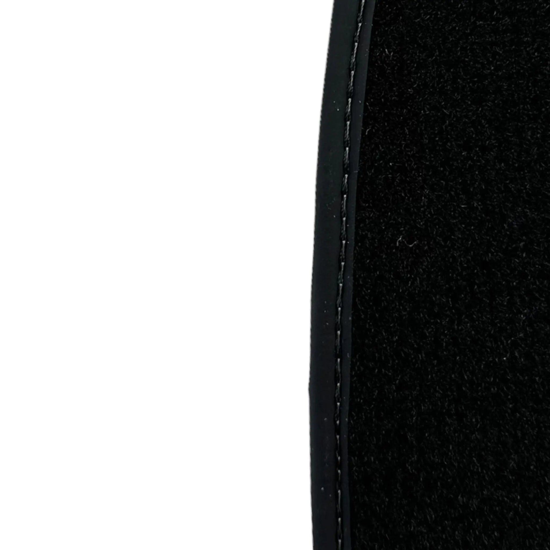 Black Floor Mats for BMW i8 3 Color Stripes Tailored Set Perfect Fit - AutoWin