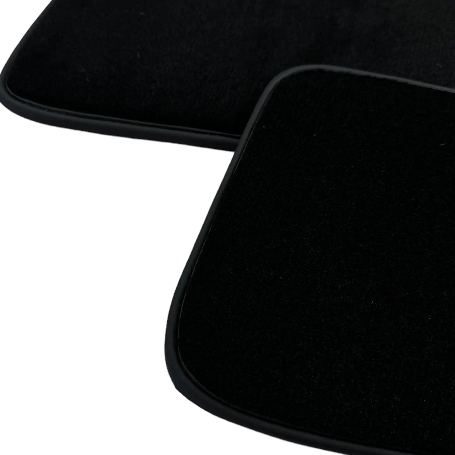 Black Floor Mats for BMW i8 3 Color Stripes Tailored Set Perfect Fit - AutoWin