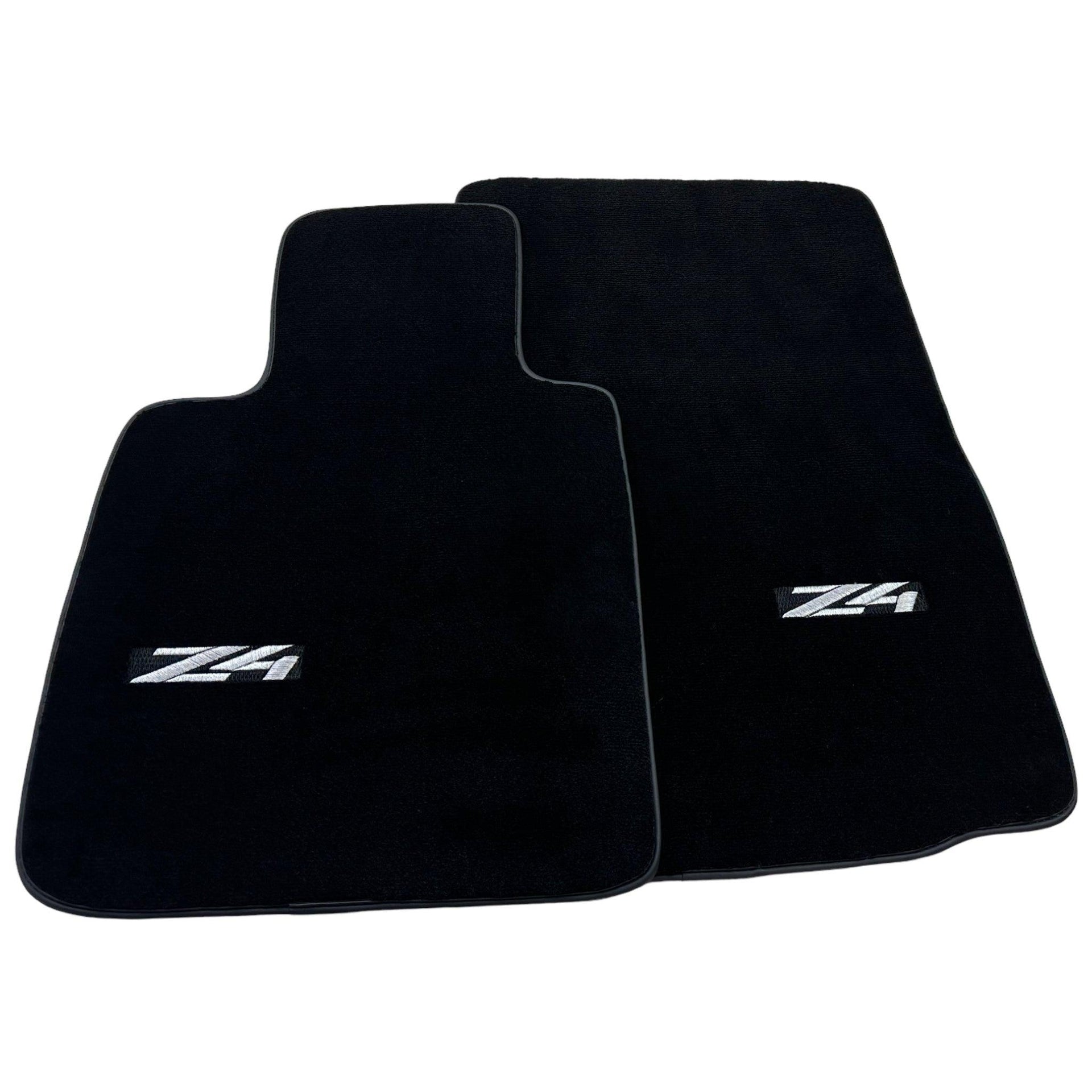 Black Floor Mats for BMW Z4 Series E86 Coupe (2003-2008) - AutoWin