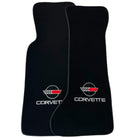 Black Floor Mats for Chevrolet Corvette C4 (1984-1996) - AutoWin