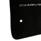 Black Floor Mats For Chevrolet Corvette C6 (2005-2013) - AutoWin