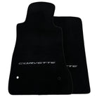 Black Floor Mats For Chevrolet Corvette C6 (2005-2013) - AutoWin