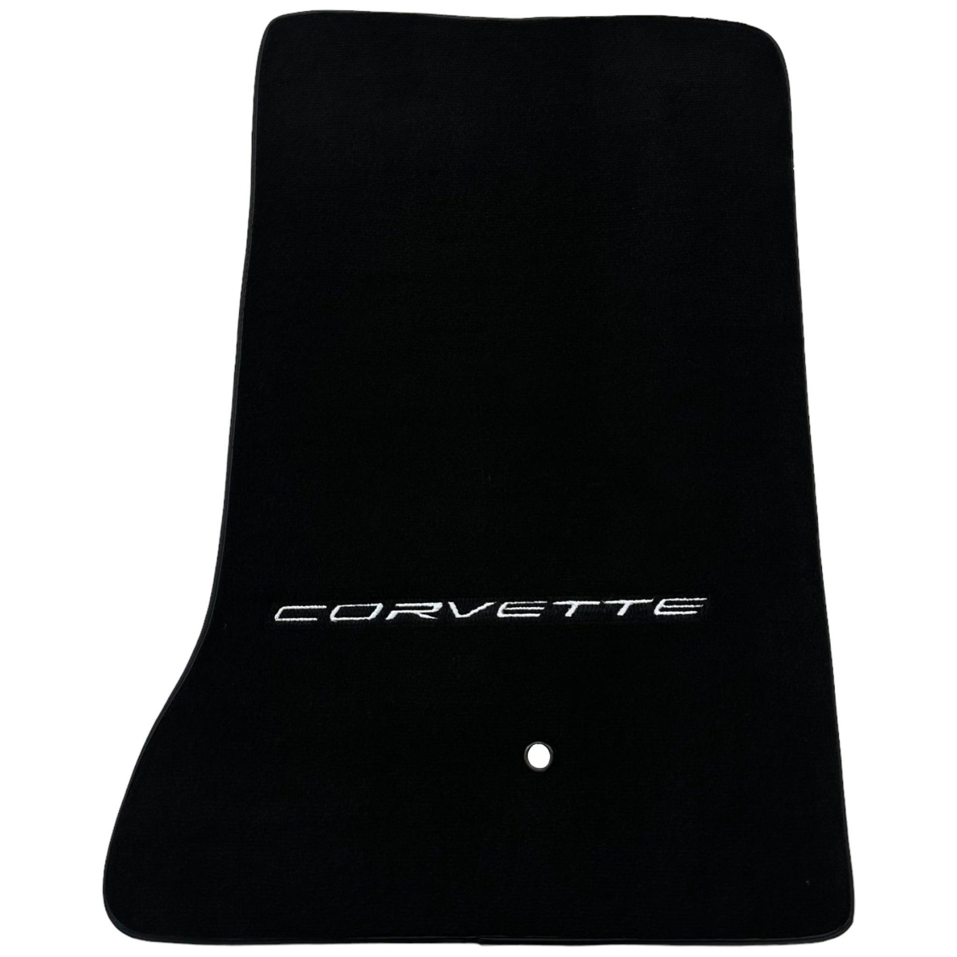 Black Floor Mats For Chevrolet Corvette C6 (2005-2013) - AutoWin