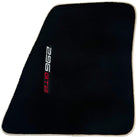 Black Floor Mats for Ferrari 296 GTB (2022-2024) with Beige Trim - AutoWin