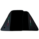 Black Floor Mats for Ferrari SF90 Stradale (2019-2024) with Leather - AutoWin