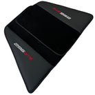 Black Floor Mats for Ferrari 296 GTS (2022-2024) with Leather - AutoWin