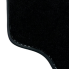 Black Floor Mats for Ferrari 488 Pista Spider (2019-2021) with Beige Tradizione Nappa Leather