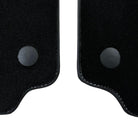 Black Floor Mats for Ferrari 488 Pista Spider (2019-2021) with Beige Tradizione Nappa Leather - AutoWin