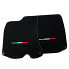 Black Floor Mats For Ferrari Roma (2021-2024) Italian Edition - AutoWin