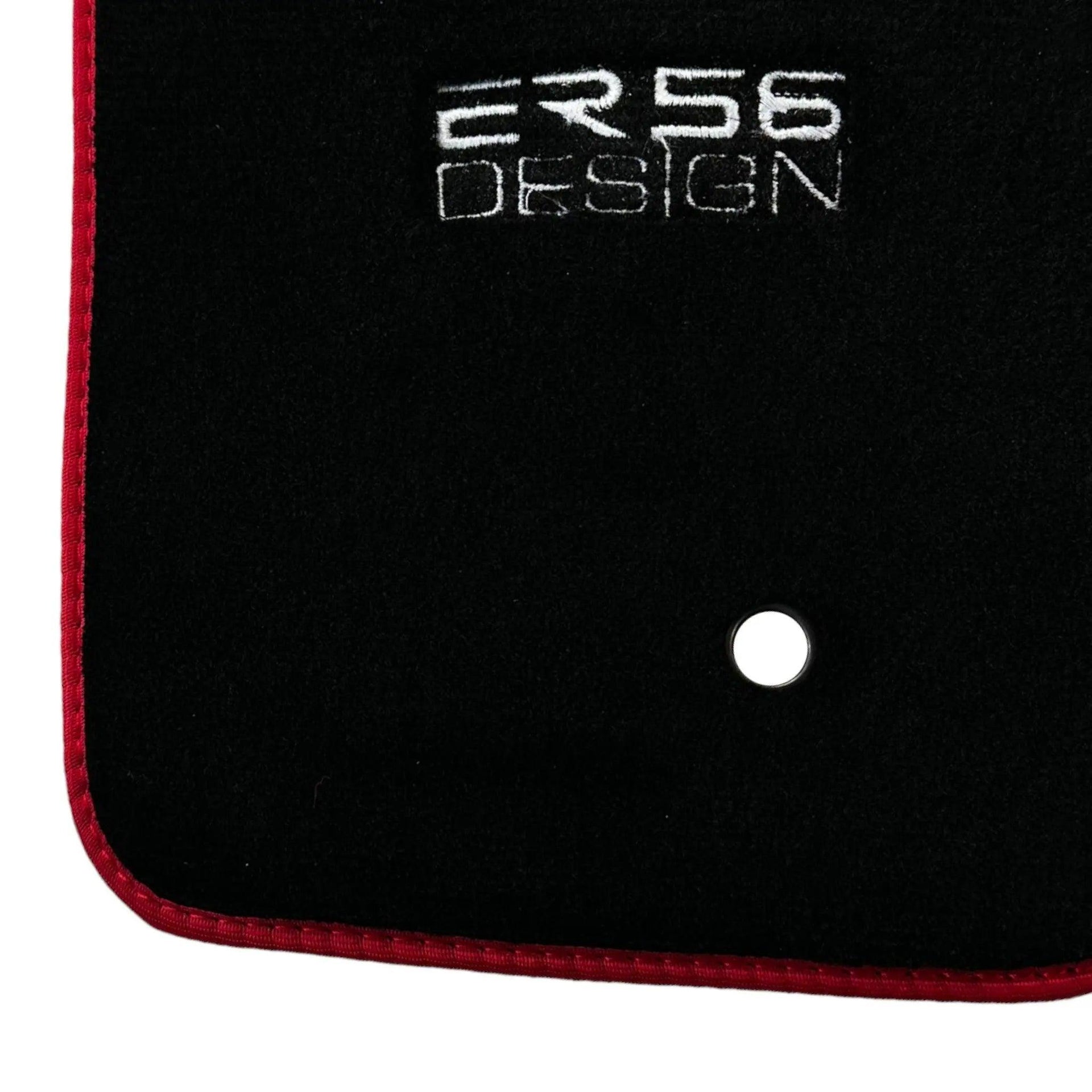 Black Floor Mats For Ford F150 (2015-2020) ER56 Design - AutoWin