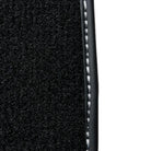 Black Floor Mats For Ford Mustang V (2004-2010) With Pony - AutoWin