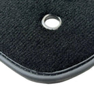 Black Floor Mats for Jeep Renegade Plug-in Hybrid (2020-2024) Co Drive with Fixing System - AutoWin