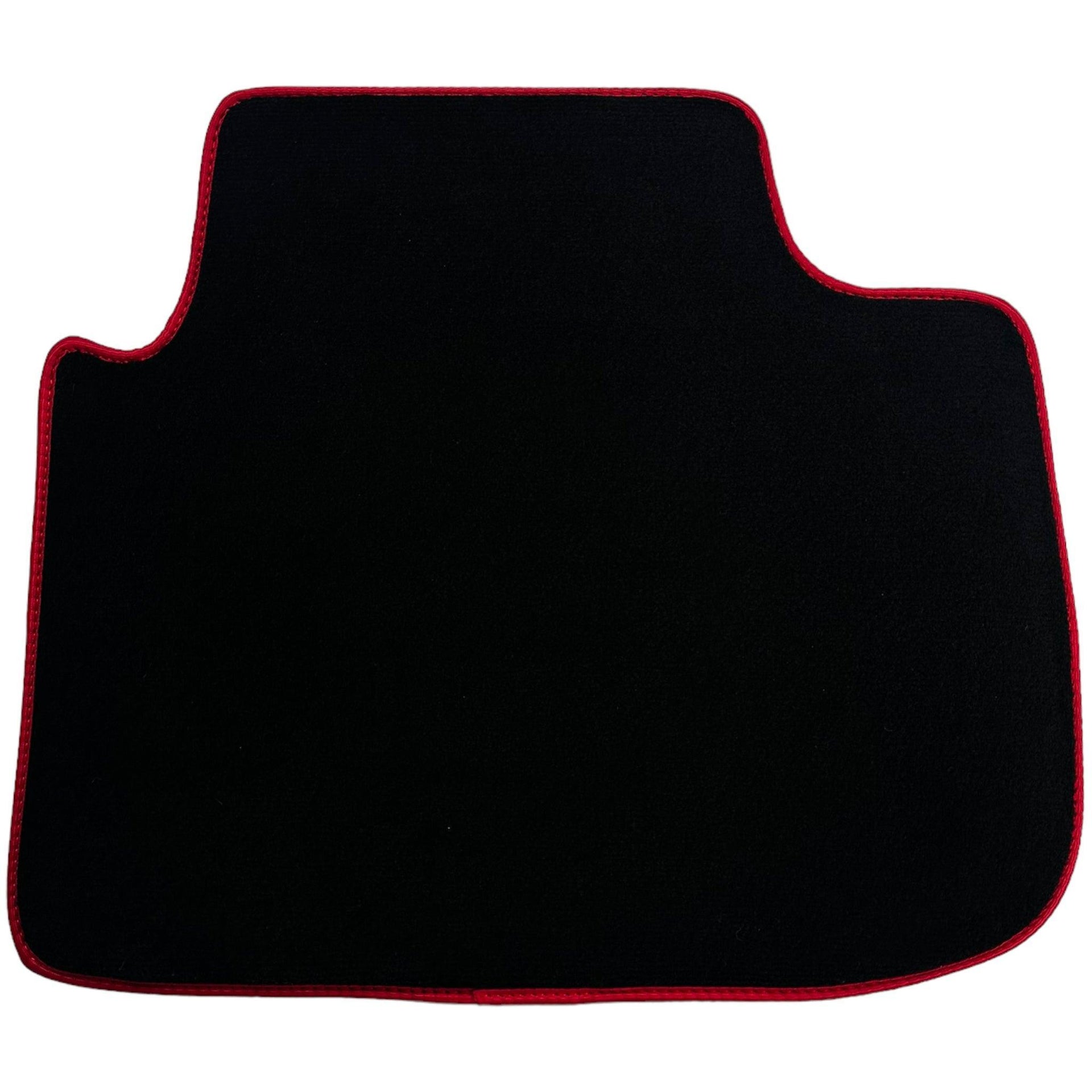 Black Floor Mats For Kia Sportage (1994-2002) ER56 Design | Red Trim - AutoWin