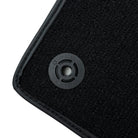 Black Floor Mats for Lamborghini Aventador S with Alcantara Leather - AutoWin