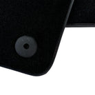 Black Floor Mats for Lamborghini Aventador With Red Leather - AutoWin