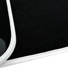 Premium Black Leather Floor Mats for Lamborghini Huracan STO