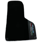 Premium Black Leather Floor Mats for Lamborghini Huracan STO