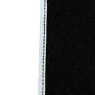 Custom Black Floor Mats for Lamborghini Huracan STO - White Trim