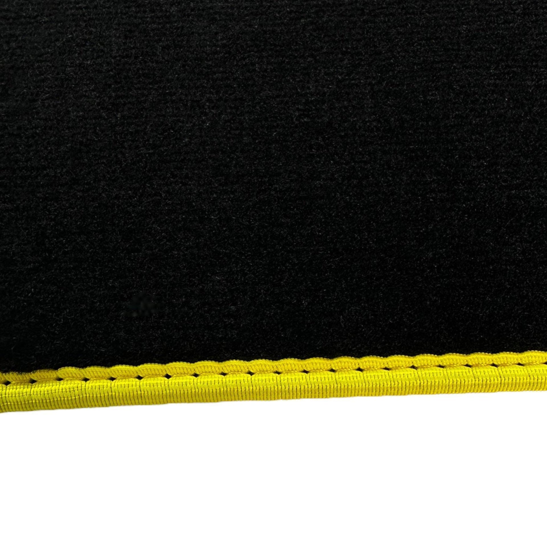 Black Floor Mats For Lamborghini Urus With Alcantara Leather - AutoWin