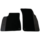Black Floor Mats for Lamborghini Urus with Dark Brown Leather | ER56 Design - AutoWin