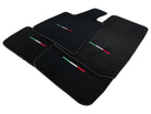 Black Floor Mats For Maserati Ghibli 2013-2022 Italy Edition - AutoWin