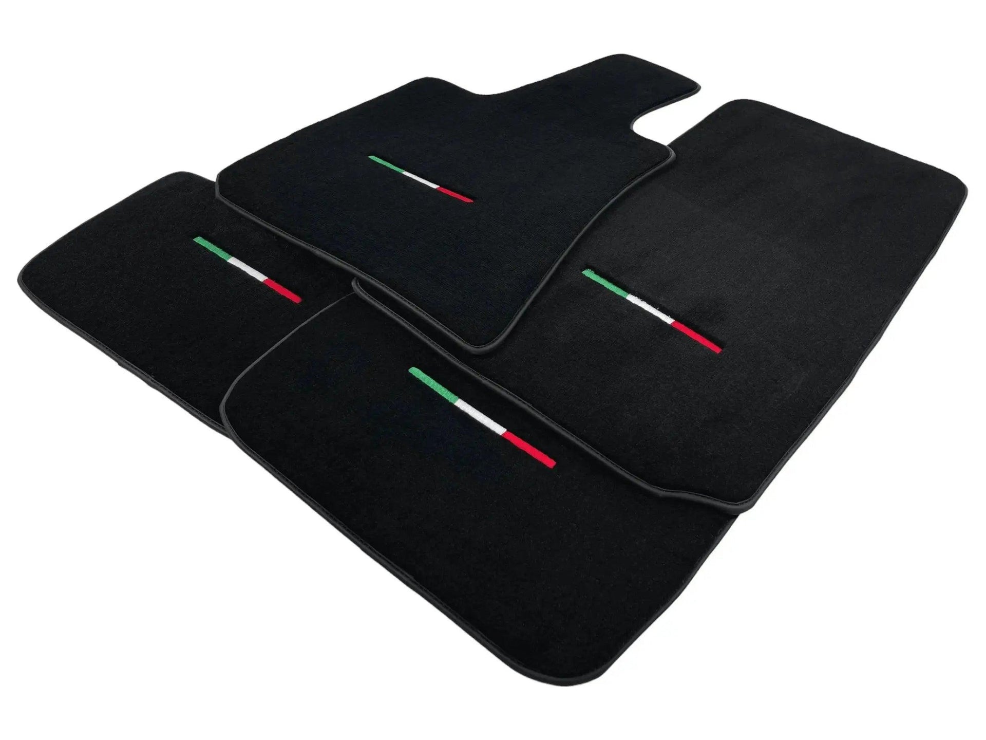 Black Floor Mats For Maserati Grecale (2023-2024) Italy Edition - AutoWin