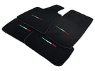 Black Floor Mats For Maserati Levante (2017-2023) Italy Edition - AutoWin