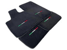 Black Floor Mats For Maserati Levante (2017-2023) Italy Edition - AutoWin
