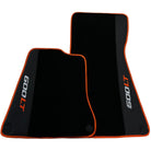 Black Floor Mats for McLaren 600 LT (2018-2020) With Alcantara Leather - AutoWin