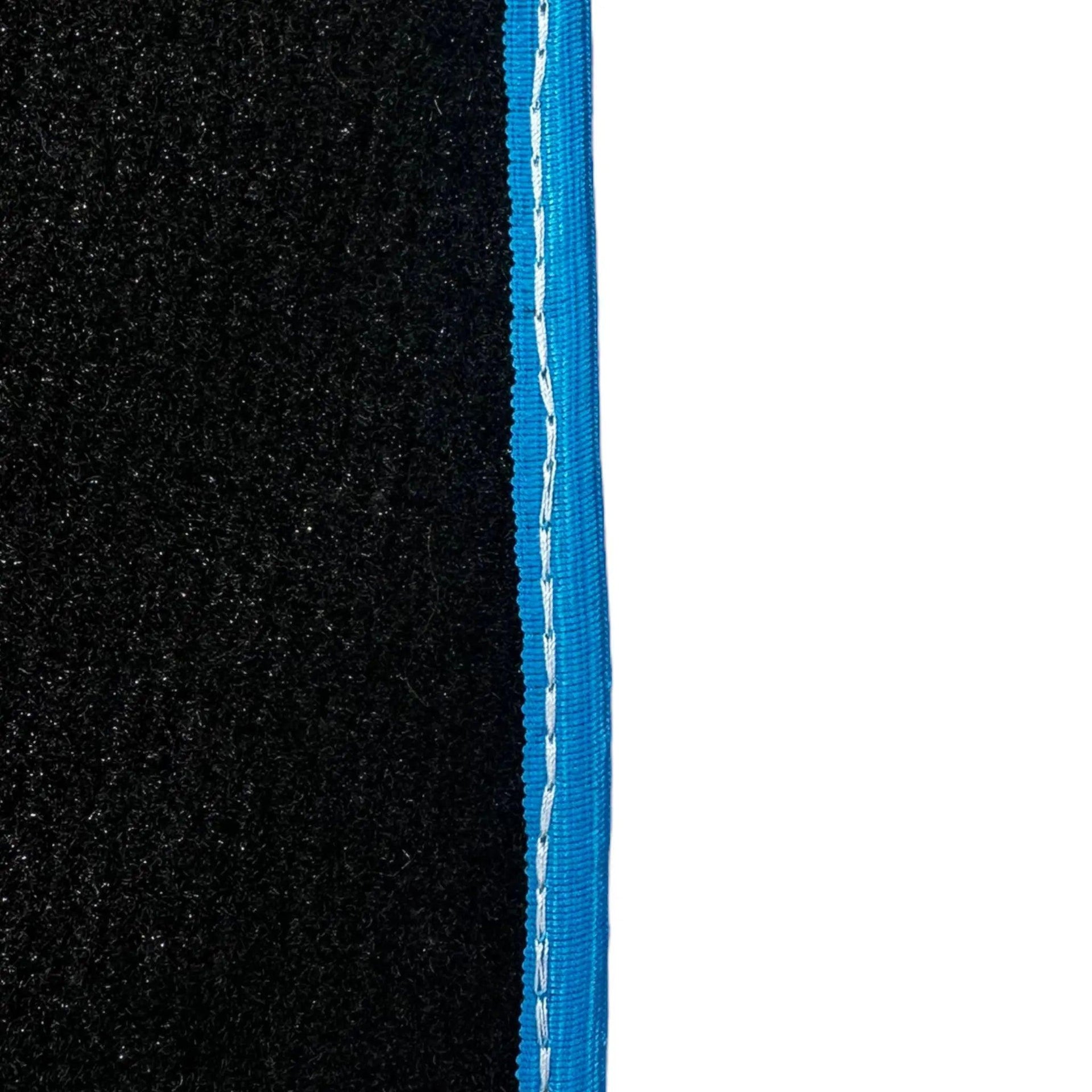McLaren 720S (2017-2021) Black Floor Mats with Blue Trim | AutoWin