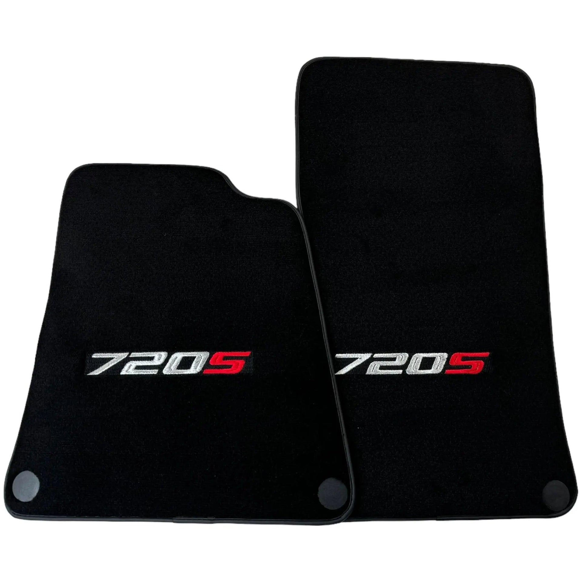 Black Floor Mats for McLaren 720S Tailored Carpets Set AutoWin - AutoWin