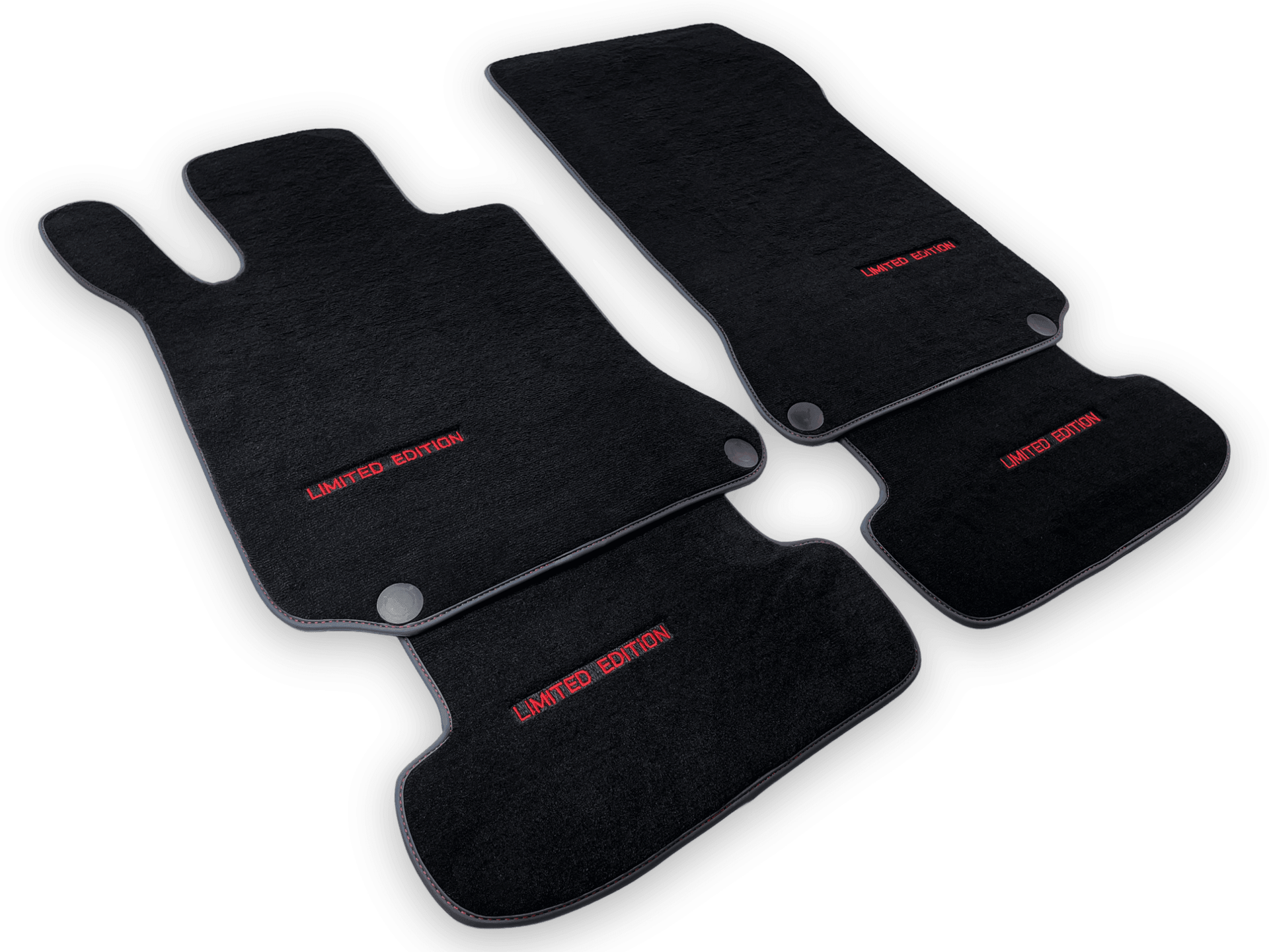 Black Floor Mats For Mercedes Benz B-Class W246 4Matic (2011-2019) | Limited Edition - AutoWin