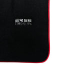 Black Floor Mats For Mercedes-Benz C Class W202 (1993-2000) ER56 Design | Red Trim - AutoWin