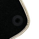 Black Floor Mats For Mercedes Benz C-Class W203 (2000-2007) ER56 Design - AutoWin