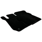 Black Floor Mats For Mercedes-Benz C-Class W204 (2007-2014) - AutoWin