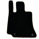 Black Floor Mats For Mercedes-Benz C Class W206 (2021-2023) Beige Trim - AutoWin